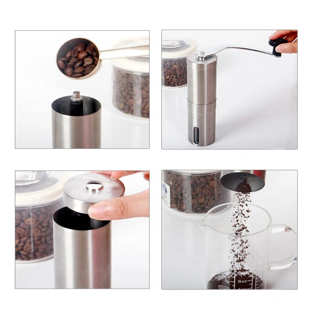 Stainless Steel Manual Coffee Grinder