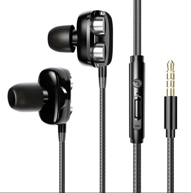 3x - XD900 Multi Driver Deep Bass Noise Isolating Professional Earbuds