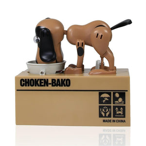 Hungry Dog Coin Bank