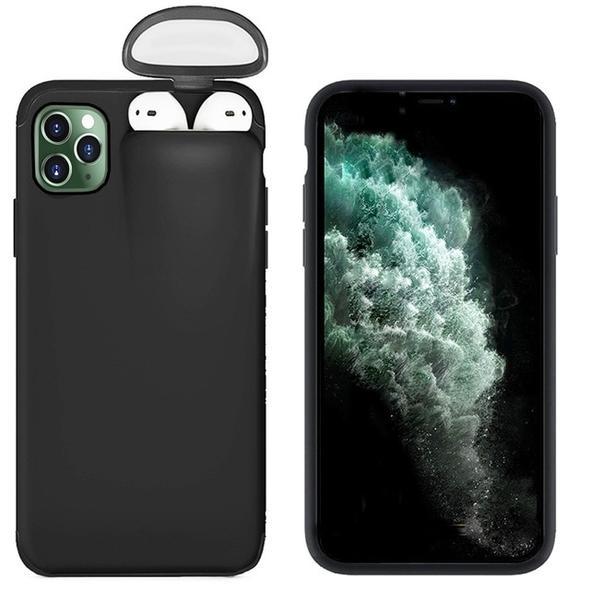 (Last 2 Days Promotion - 50% OFF) 2 in1 AirPods IPhone Case