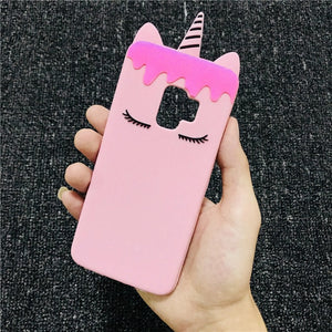 Pink Unicorn Samsung Galaxy Phone Case