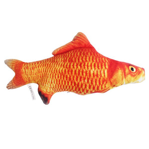 Ultra Realistic Carp Fish Cat Toy
